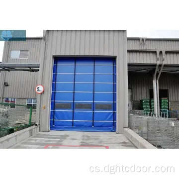 Automatické vysoce výkonné stohování záclony PVC Fast Door